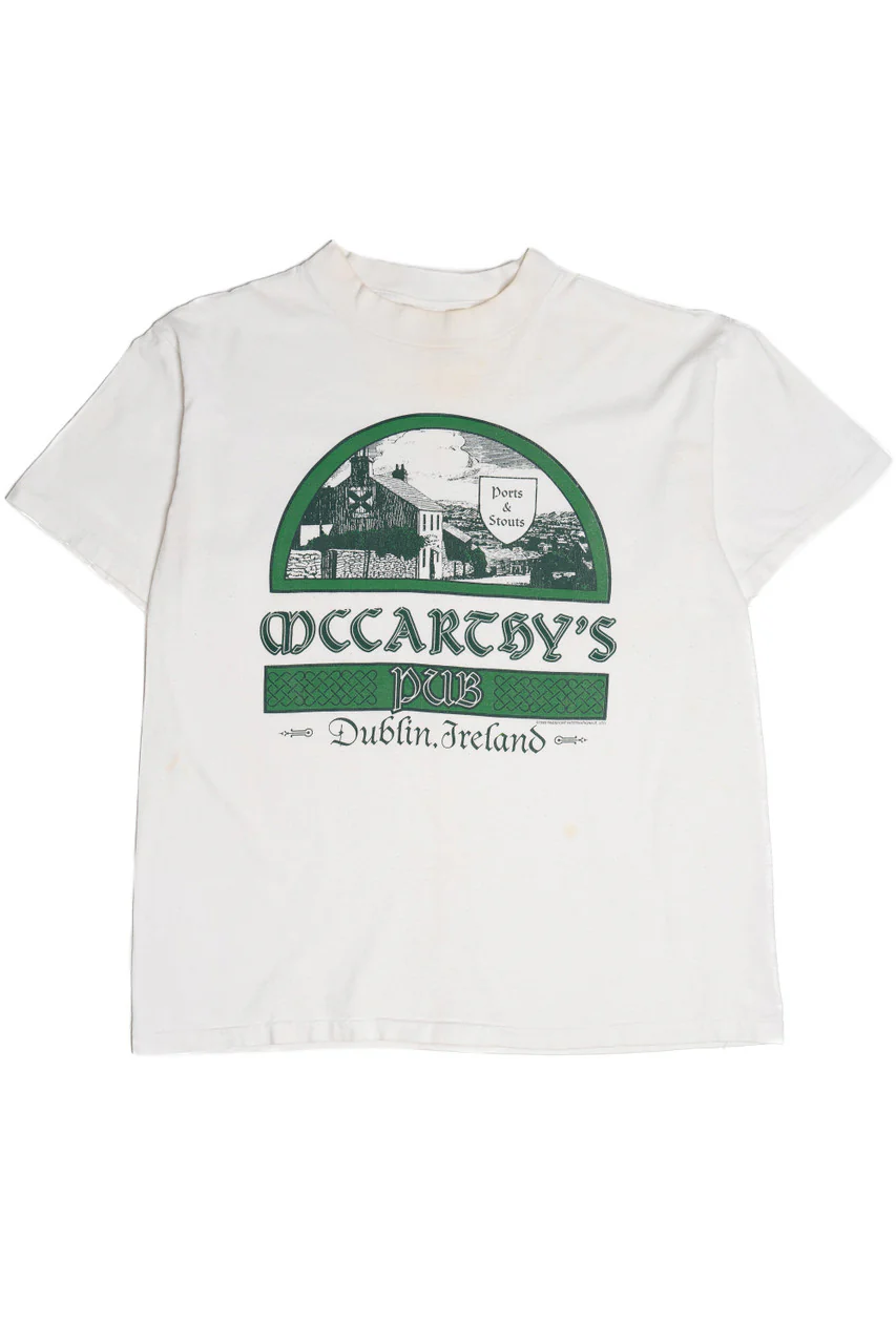 Vintage "McCarthy's Pub Dublin, Ireland" T-Shirt - Image 3