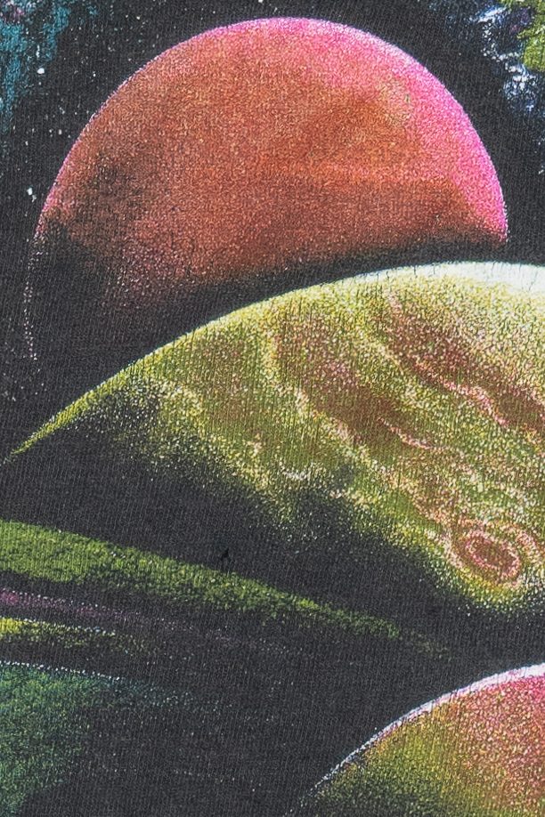 Vintage "McDonald Observatory" Planets Single Stitch T-Shirt (1990s) - Image 3
