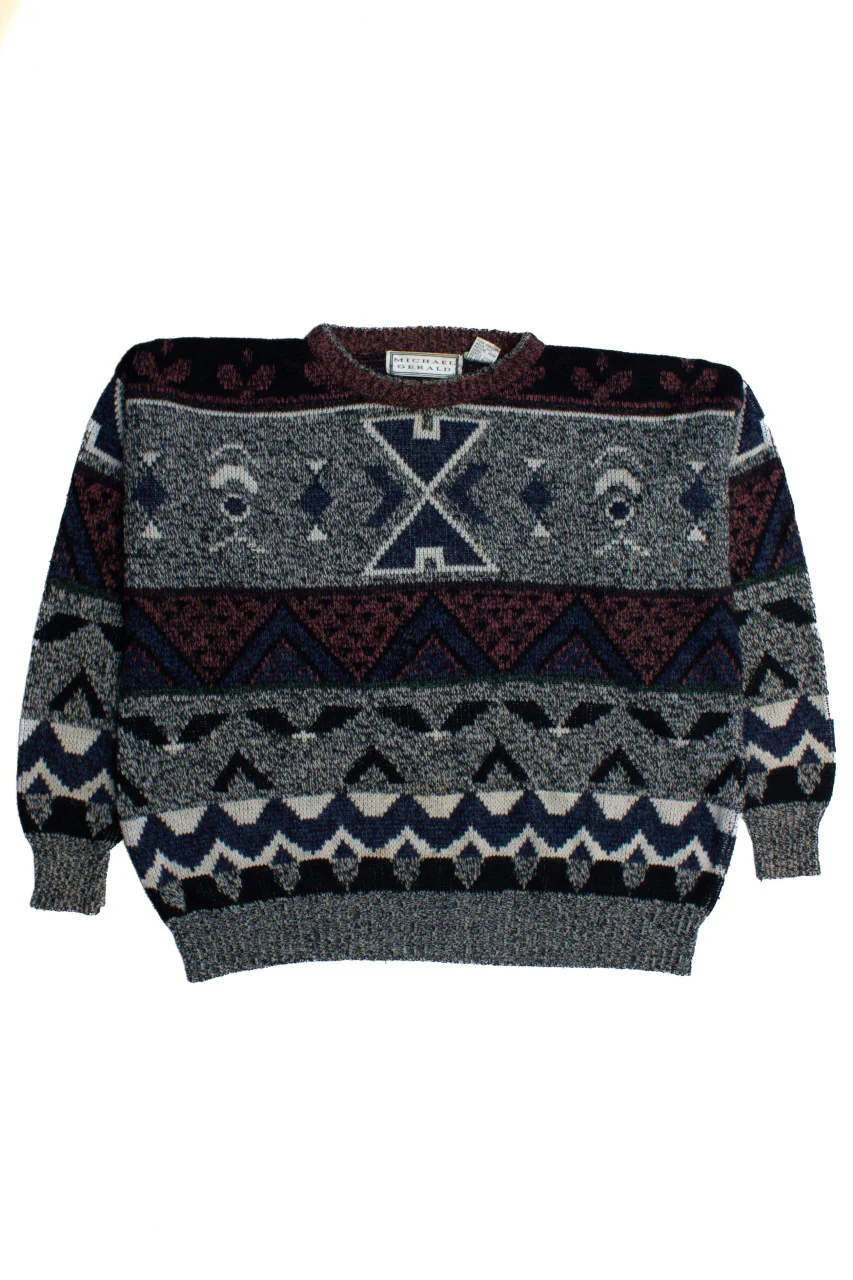Vintage Michael Gerald 80s Sweater - Image 2