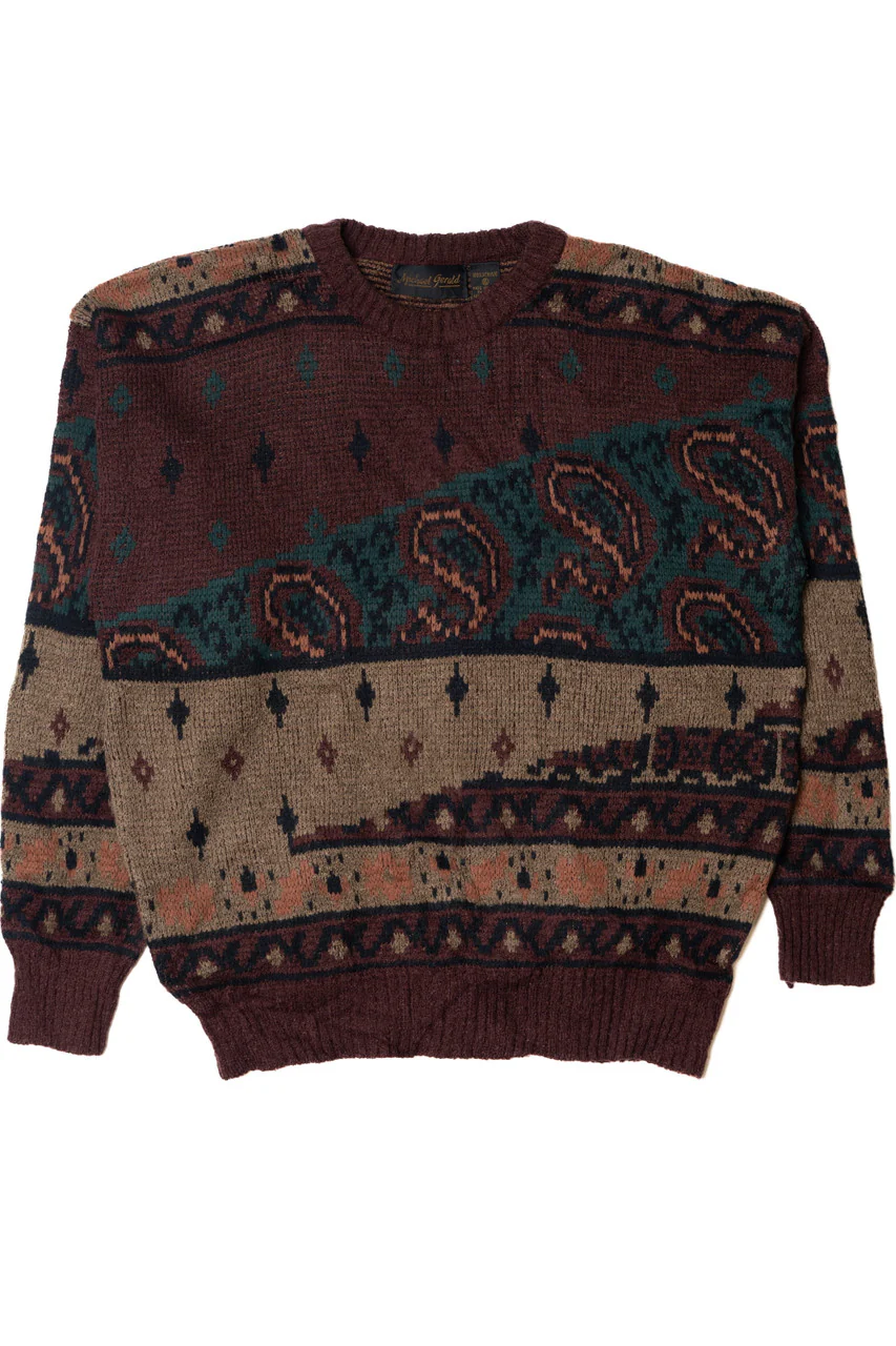 Vintage Michael Gerald 80s Sweater 4321 - Image 4