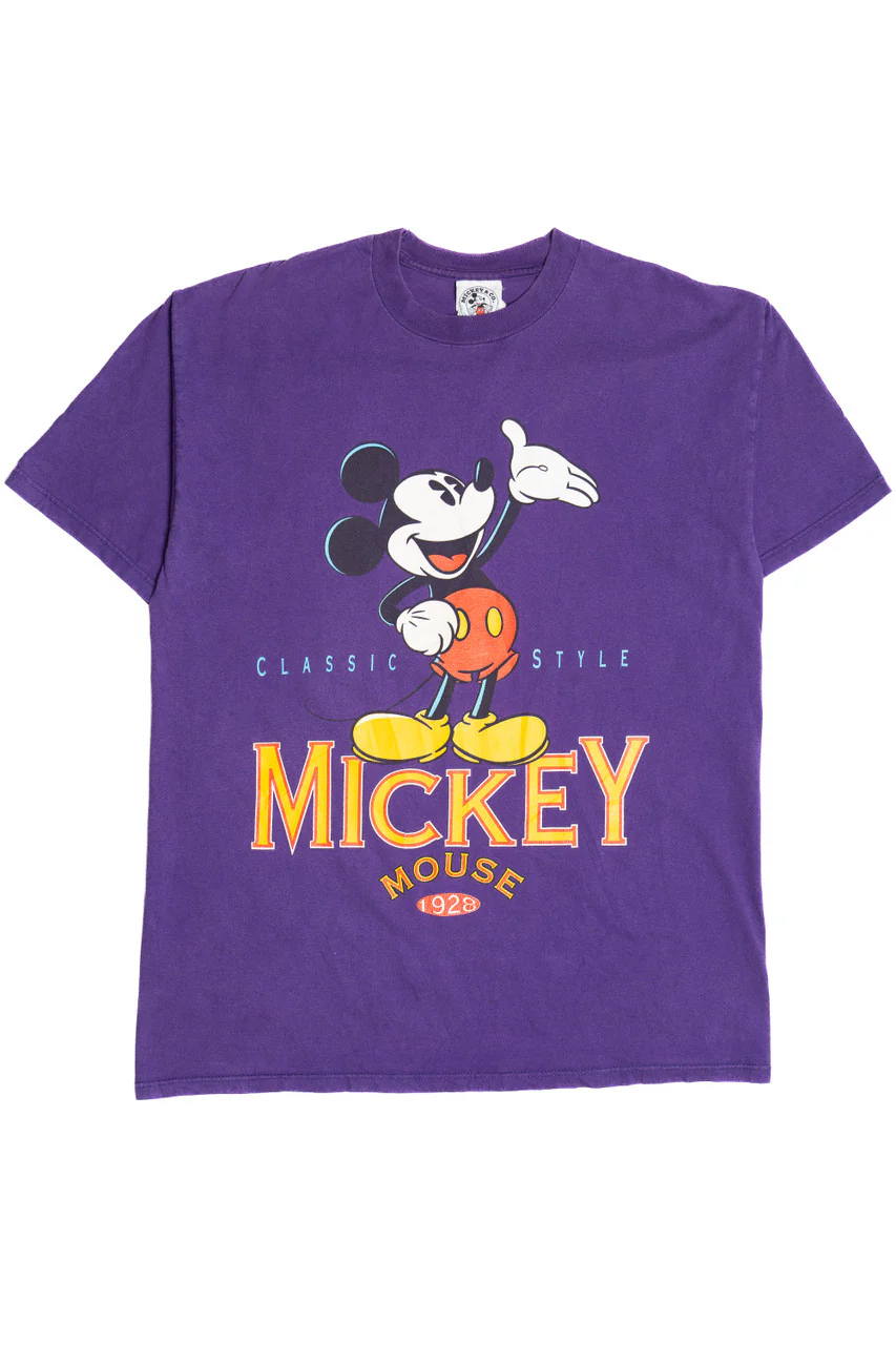 Vintage Mickey Mouse "Classic Style" Mickey & Co. T-Shirt - Image 3