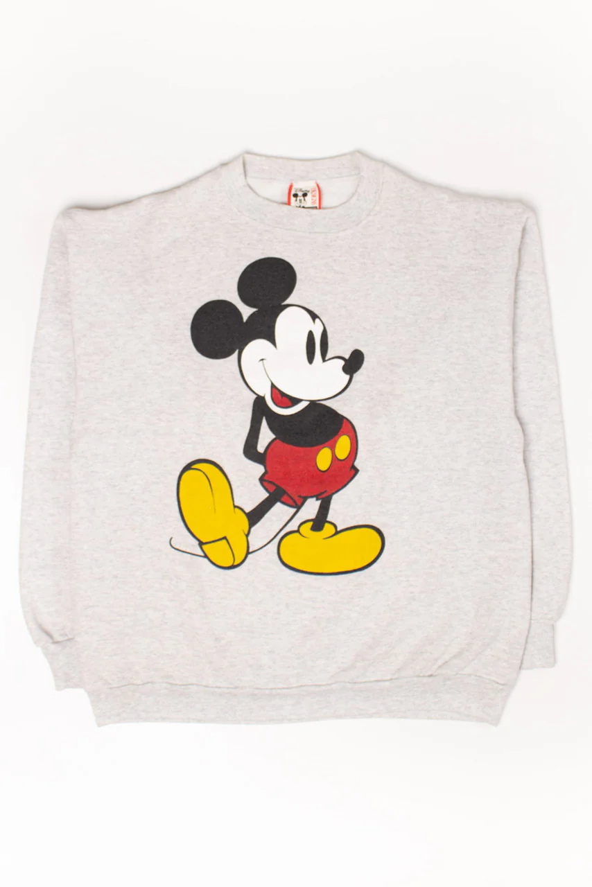 Vintage Mickey Mouse Sweatshirt (1990s) - Image 2