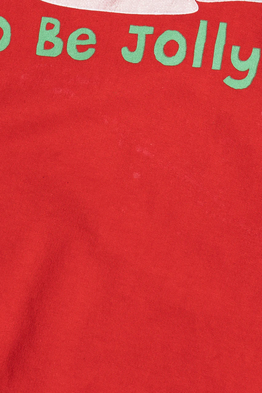 Vintage Mickey Mouse "Tis The Season To Be Jolly!" Ugly Christmas Sweatshirt 64089 - Image 3