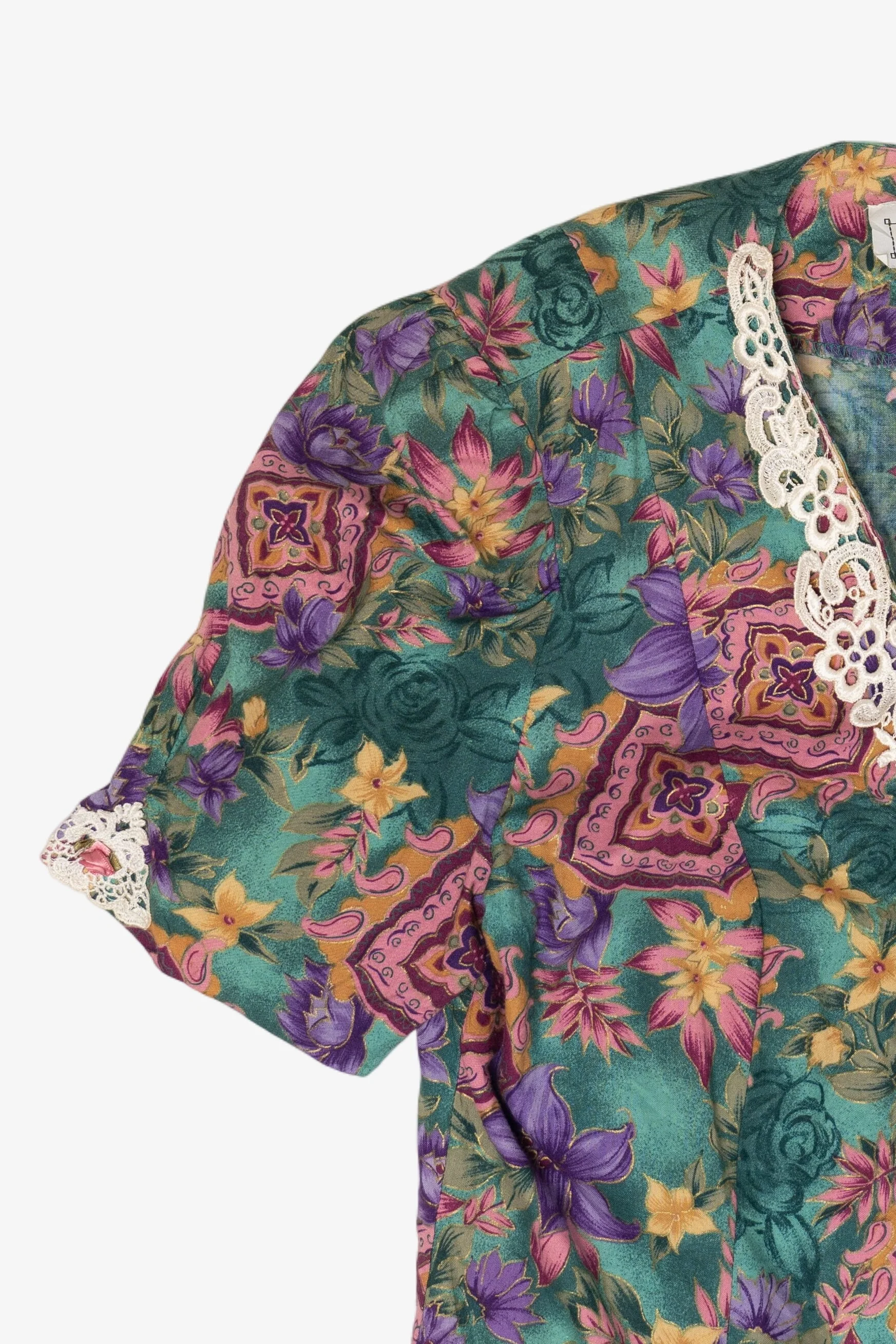 Vintage Miss Dorby Shoulder Pads Top (1980s) - Image 6