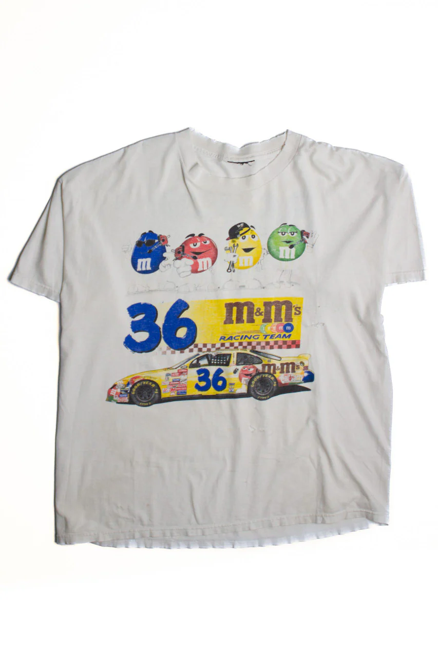 Vintage M&M Racing T-Shirt (2000s) - Image 2