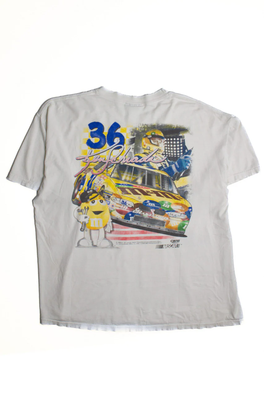 Vintage M&M Racing T-Shirt (2000s) - Image 3