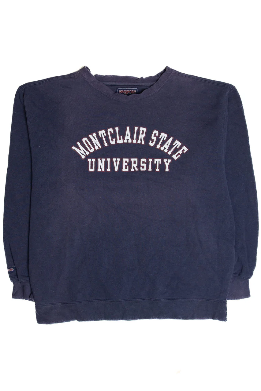 Vintage Montclair State University Sweatshirt Jansport Sweatshirt - Image 2