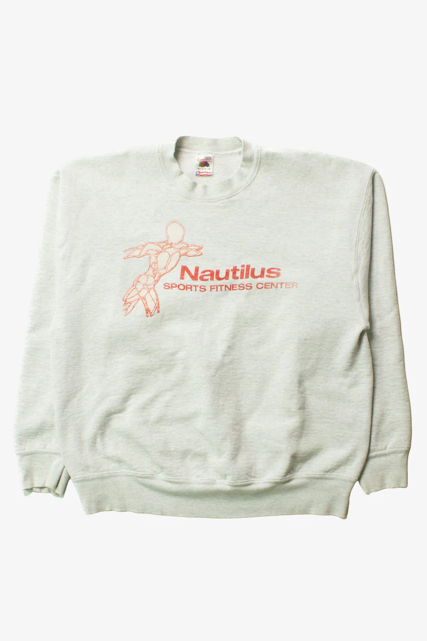 Vintage Nautilus Sports Fitness Center Sweatshirt (1990s)