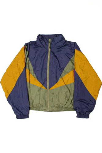 Vintage Navy & Sage 10th Gear Lightweight Jacket - Image 3