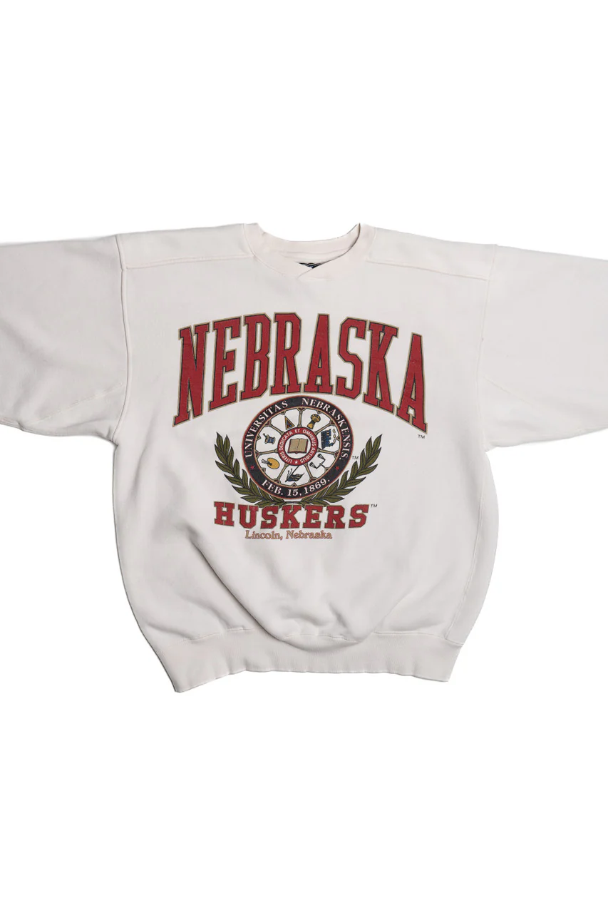 Vintage "Nebraska Huskers Lincoln, Nebraska" Sweatshirt - Image 3