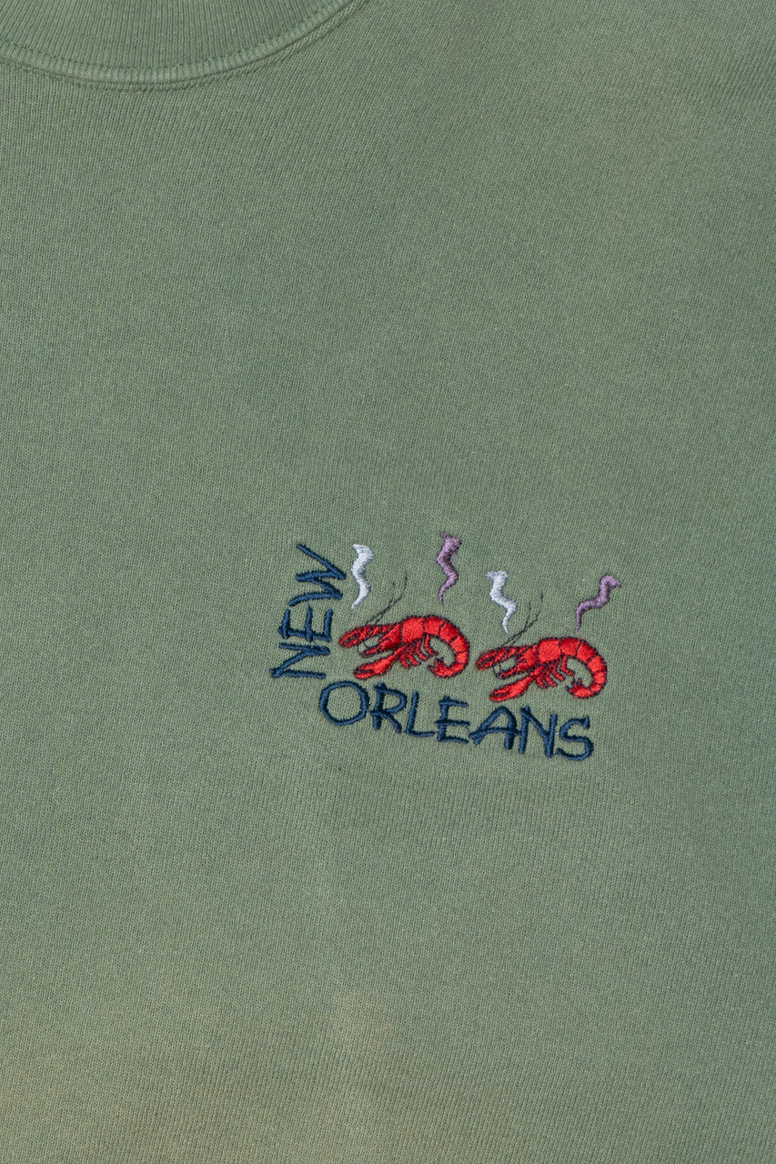 Vintage "New Orleans" Lobsters Embroidered Sweatshirt - Image 2