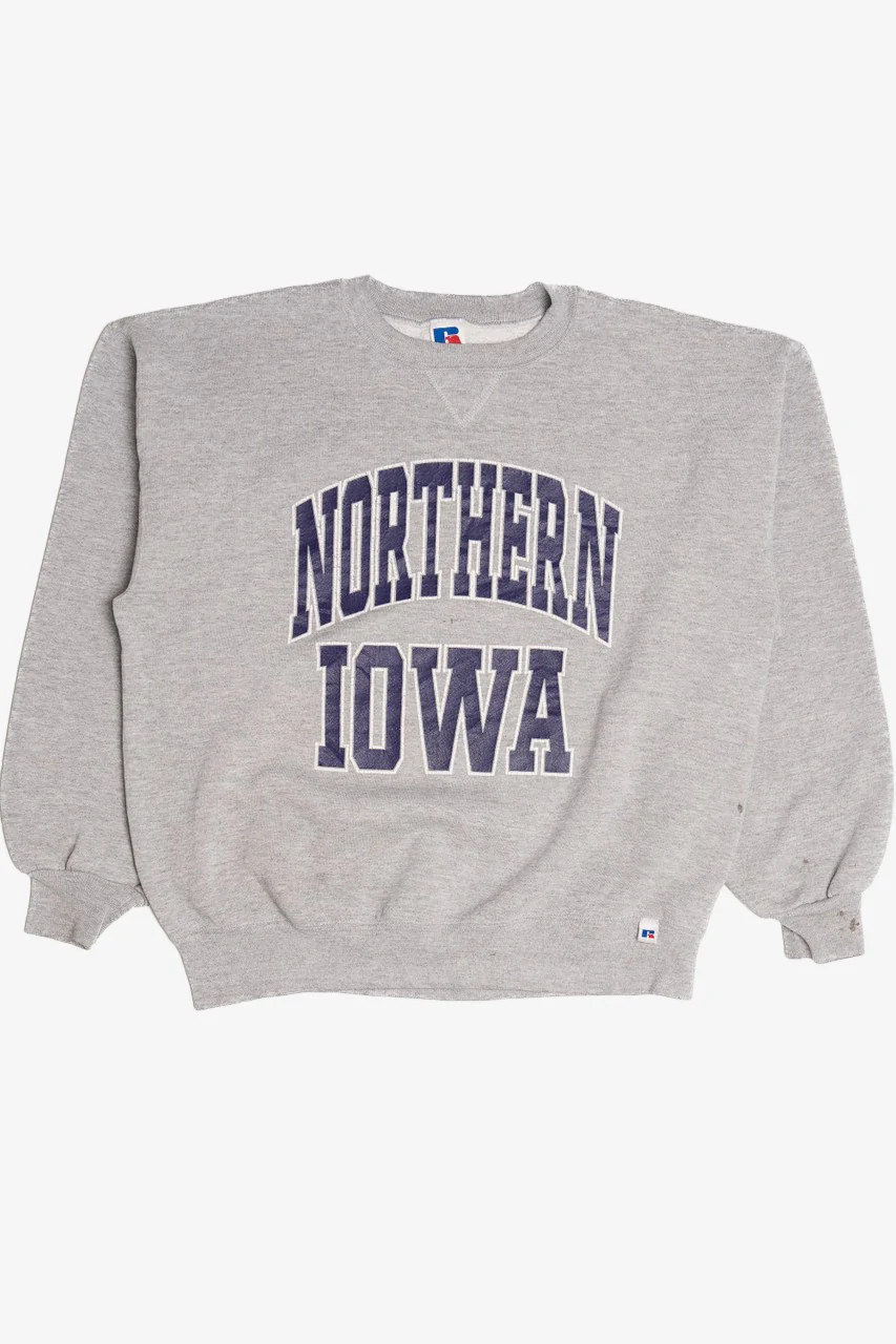 Vintage "Northern Iowa" University Of Northern Iowa Sweatshirt (1980s)