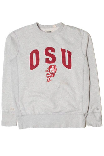 Vintage Ohio State University OSU Mascot Sweatshirt - Image 2