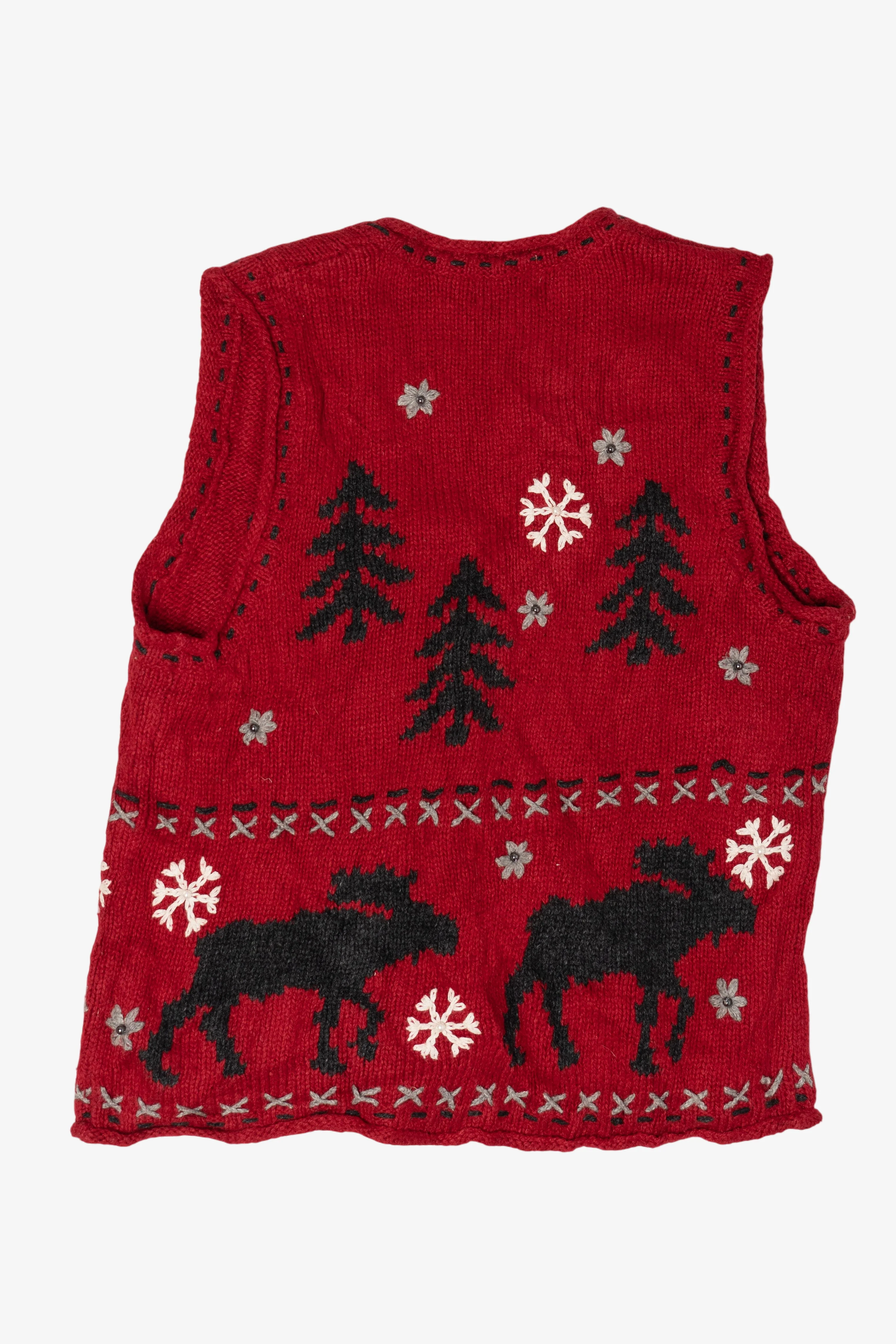Vintage PBJ Sport Ugly Christmas Vest (2000s) - Image 2