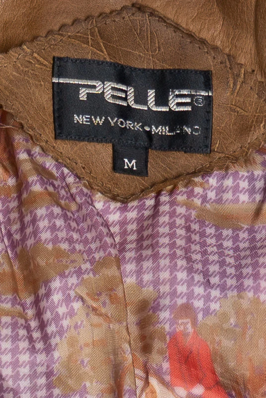 Vintage Pelle Leather Bomber Jacket - Image 4