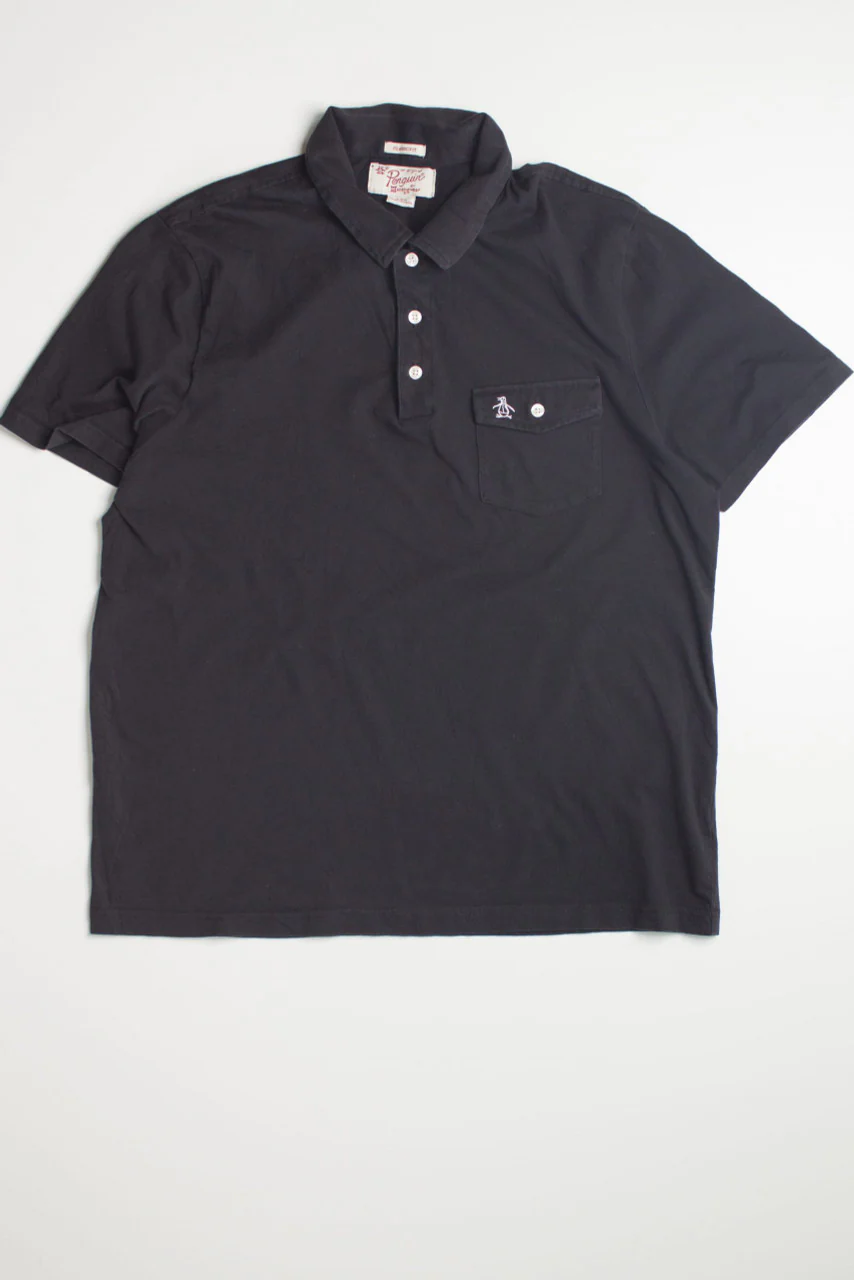 Vintage Penguin Pocket Polo Shirt - Image 2