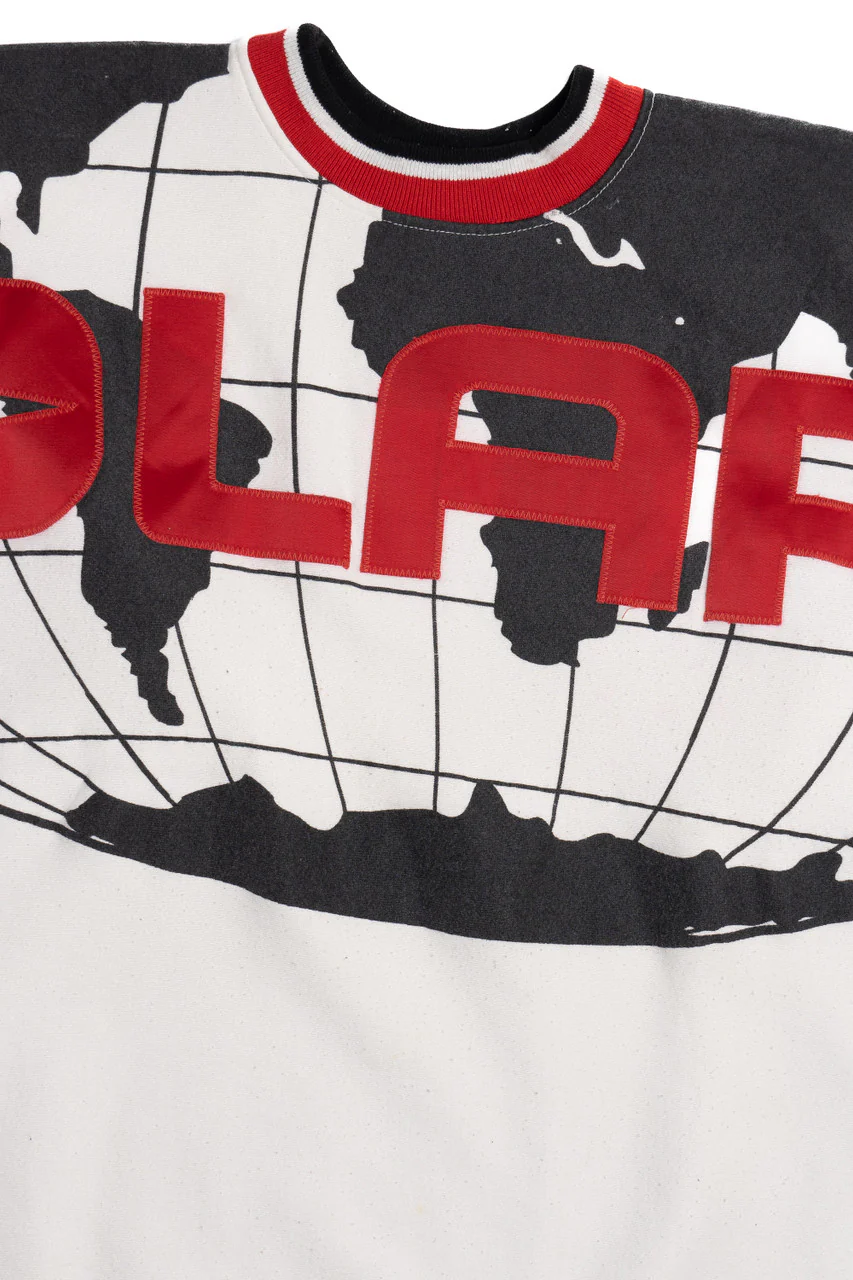 Vintage Polaris Spellout Front/Back Print Sweatshirt - Image 3