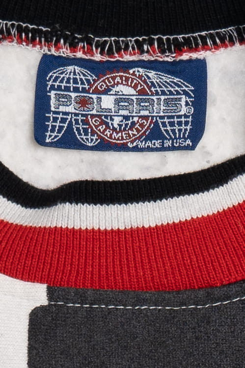 Vintage Polaris Spellout Front/Back Print Sweatshirt - Image 4
