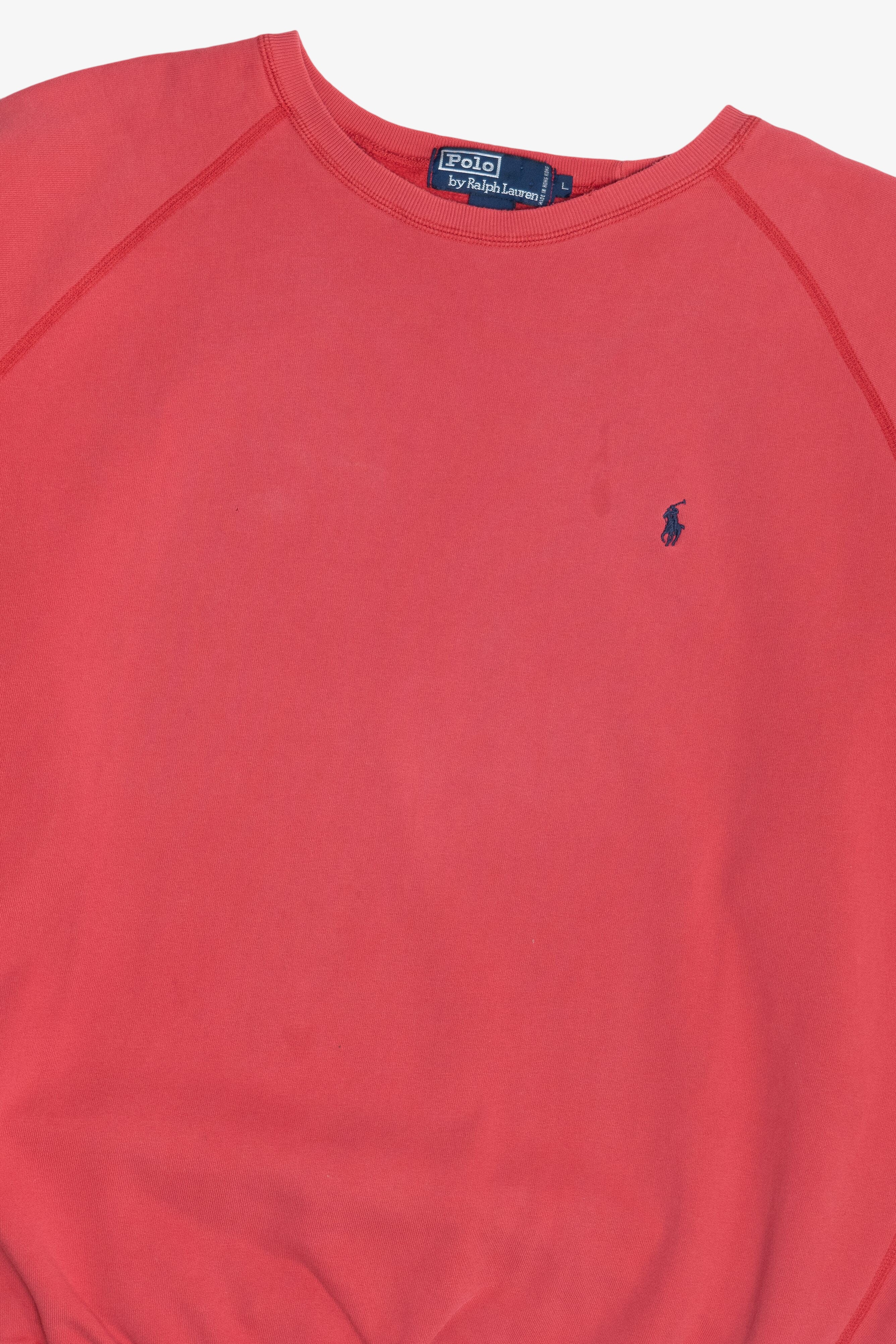 Vintage Polo By Ralph Lauren Distressed Sweatshirt (2000s) - Image 3