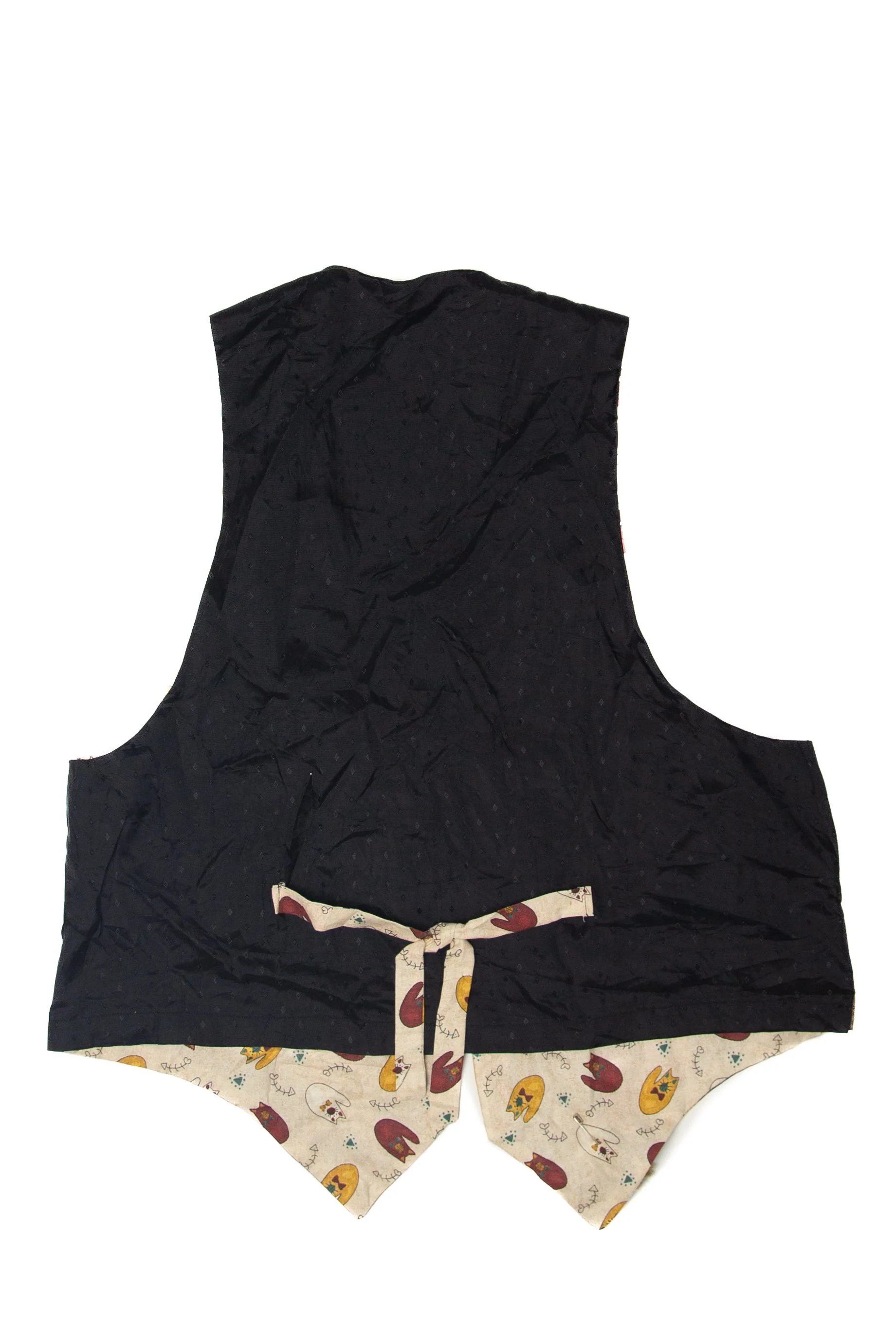 Vintage Quilted Patchwork Halloween Vest (1990s) - Image 3