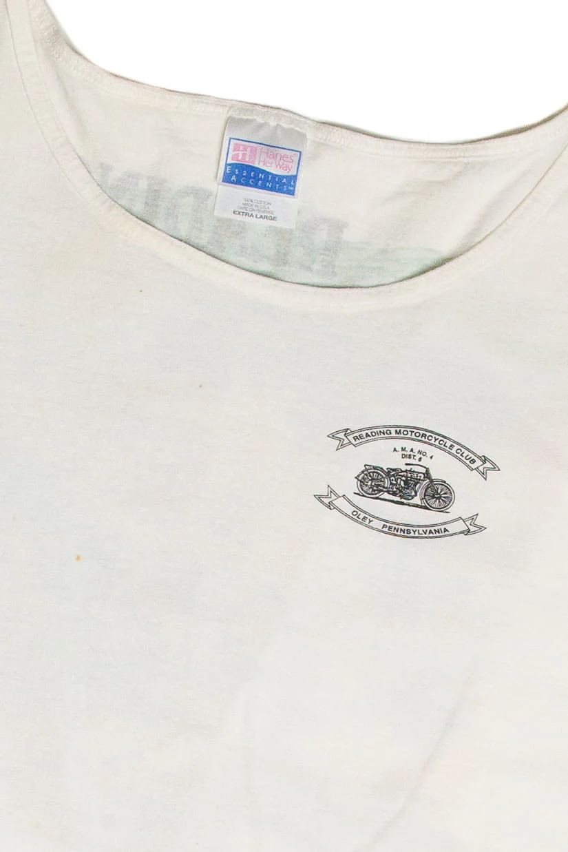 Vintage Reading Motorcycle Club 83rd Anniversary Tank Top (1997) - Image 2