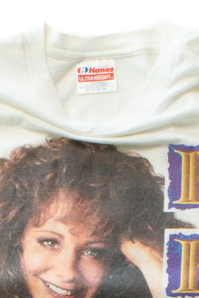 Vintage Reba McEntire Single Stitch T-Shirt (1992) - Image 3