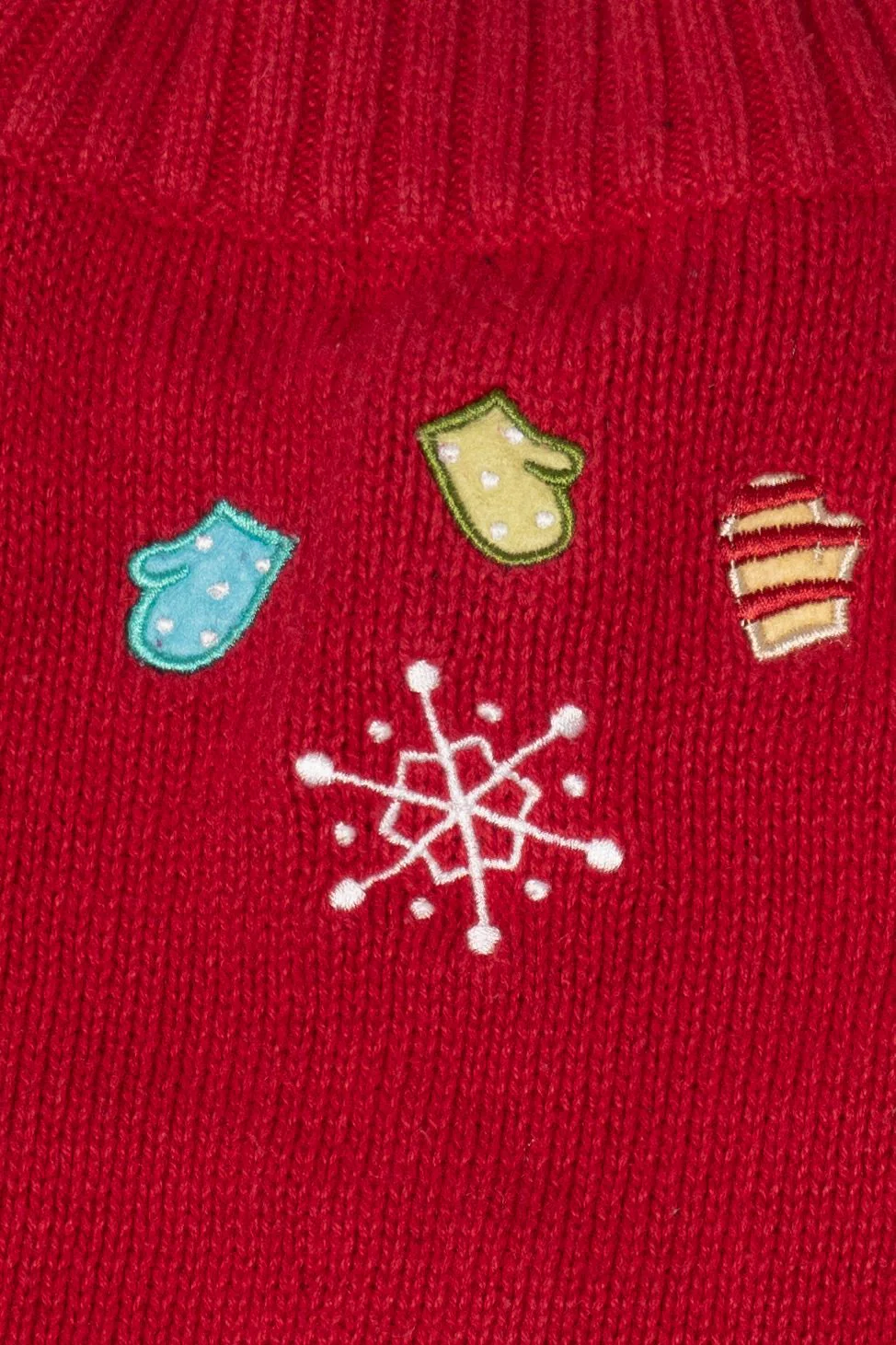 Vintage Red Breckenridge Snowmen Ugly Christmas Vest (2000s) - Image 4