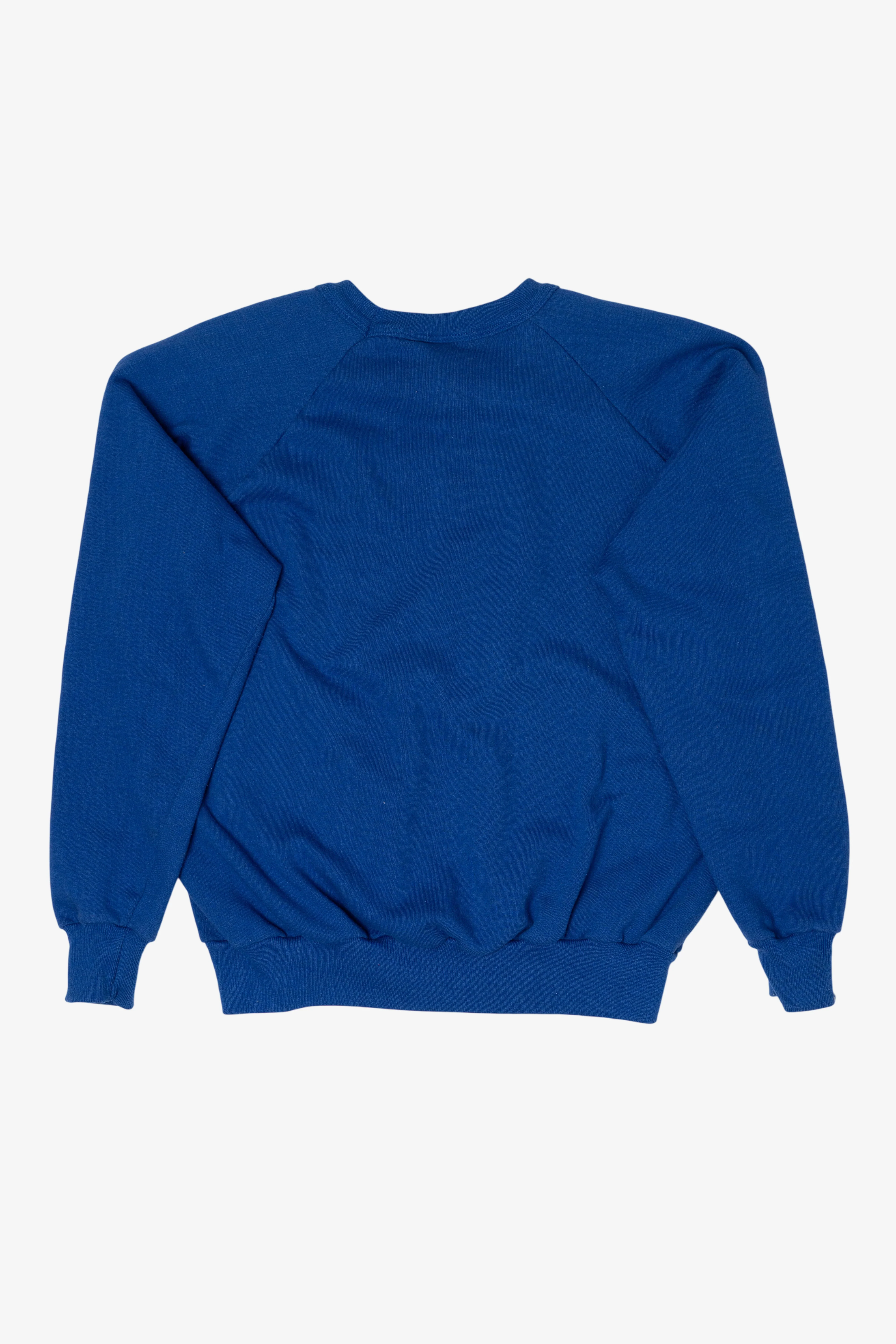 Vintage Red Deer Lodge Canada Loon Raglan Sweatshirt (1990s) - Image 4