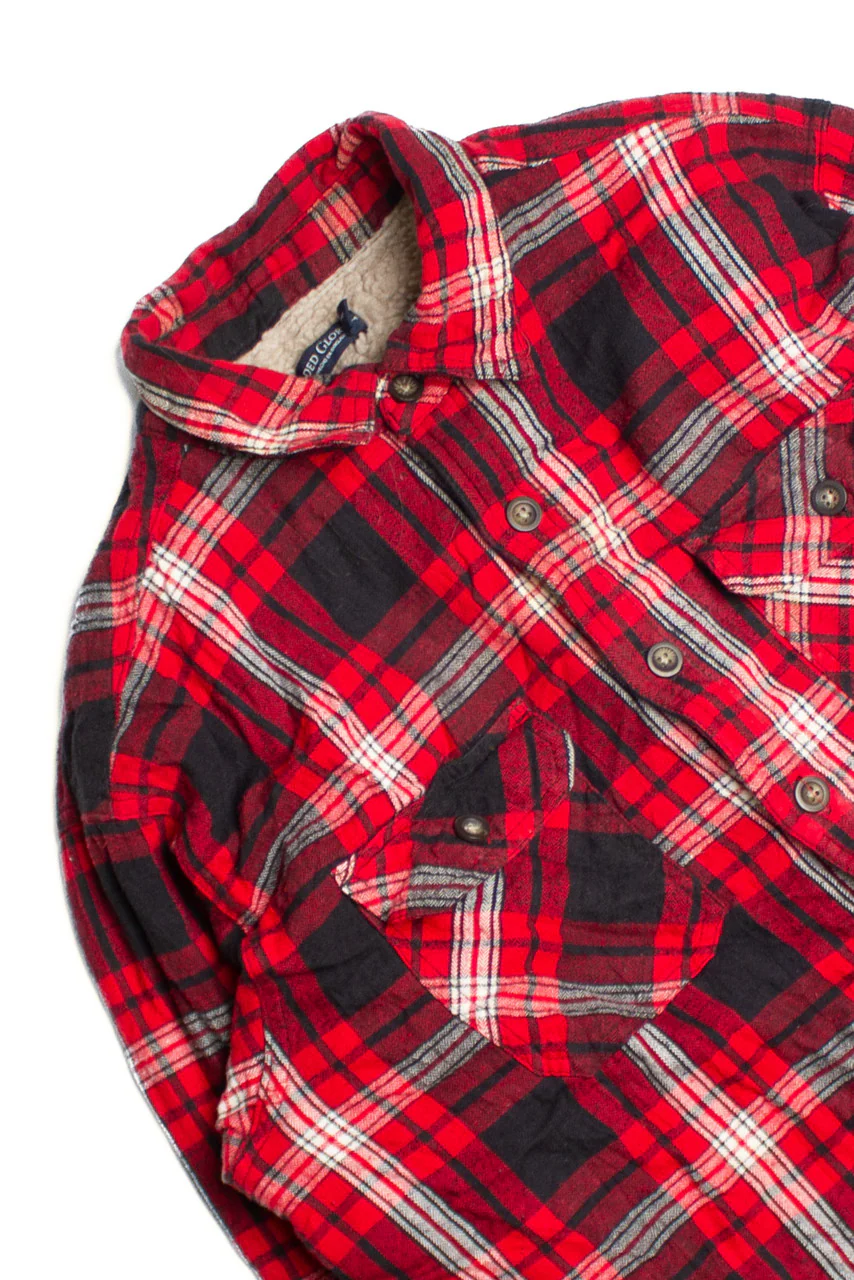 Vintage Red Flannel Shacket (2000s)