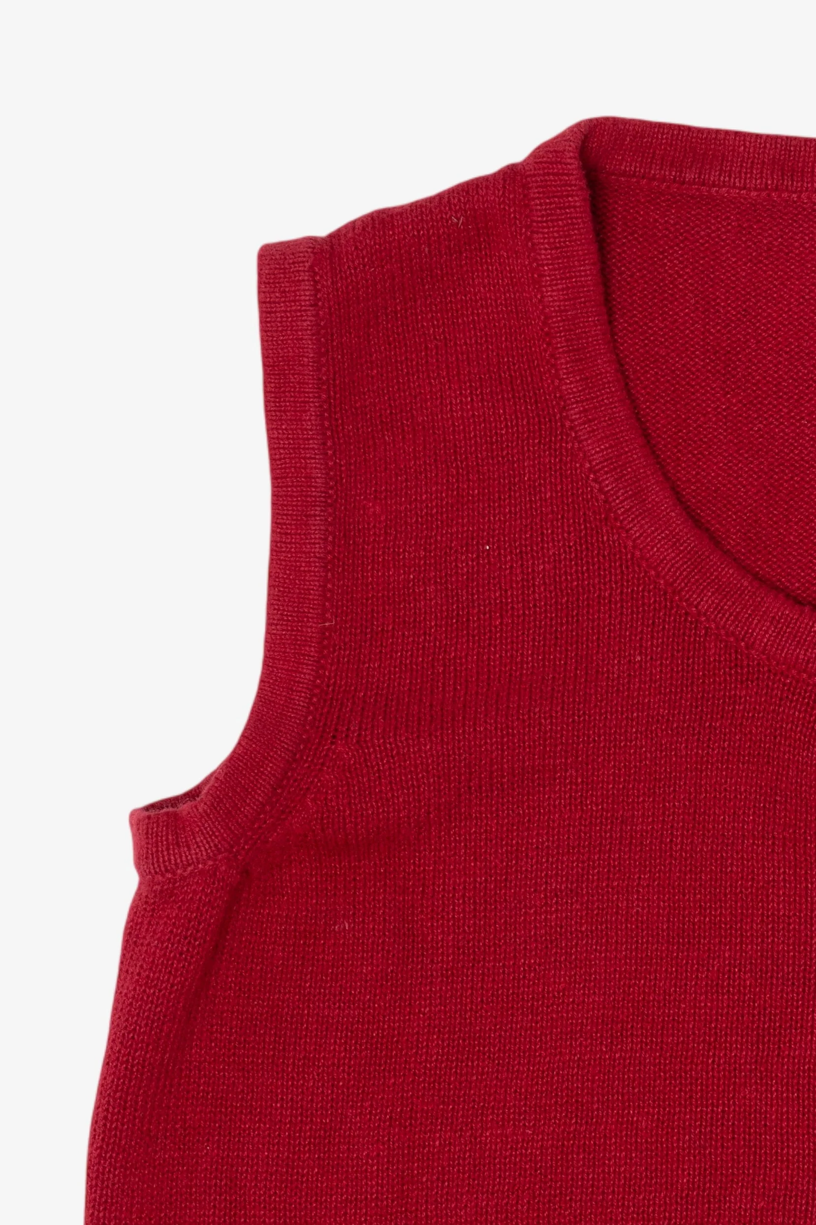 Vintage Red Snowmen Ugly Christmas Vest (2000s) - Image 6