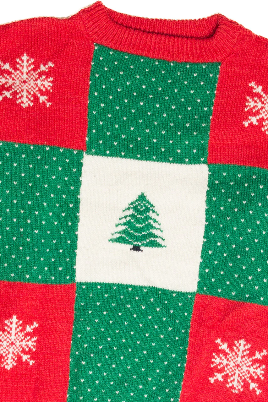 Vintage Red Ugly Christmas Pullover 61847 - Image 2
