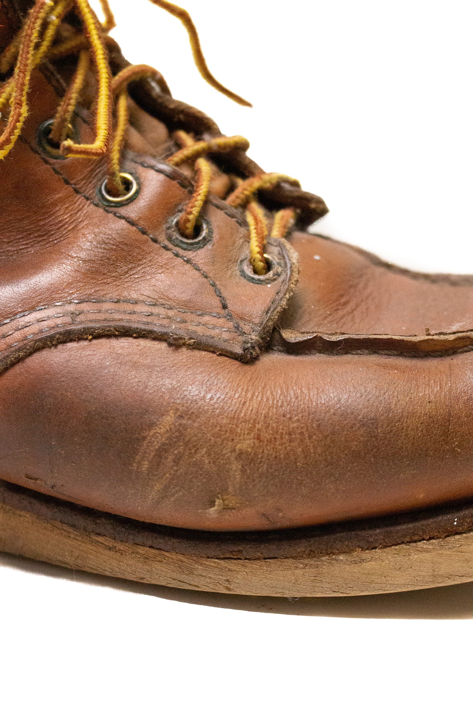 Vintage Red Wing 875 Classic Mac Toe Boot Men's Sz 10 - Image 5