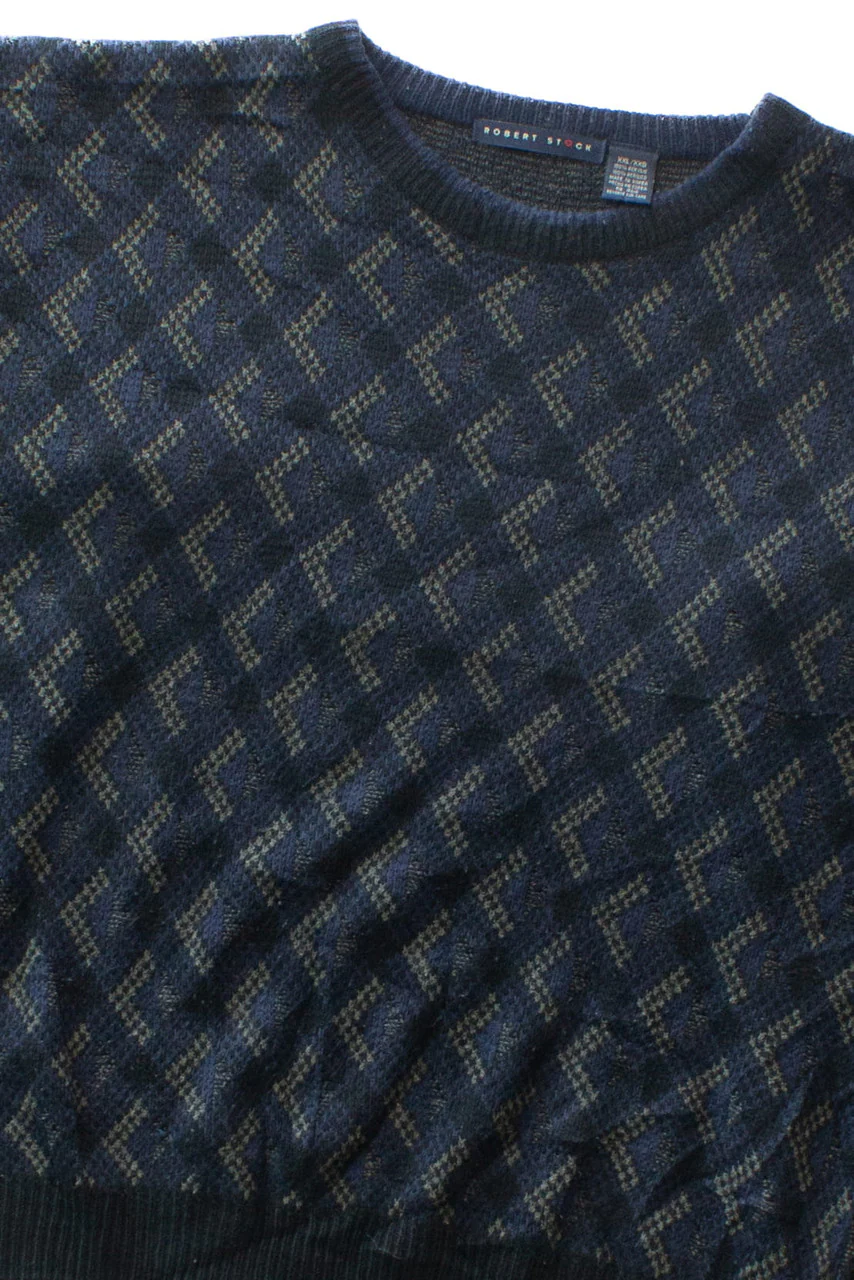 Vintage Robert Stock 80s Sweater 4437 - Image 2