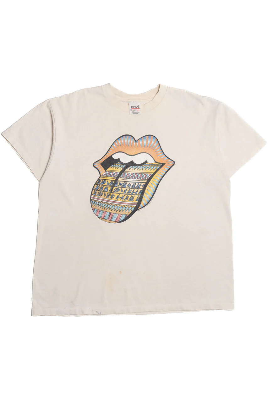 Vintage Rolling Stones Bridges To Babylon World Tour 1997-1998 T-Shirt - Image 5
