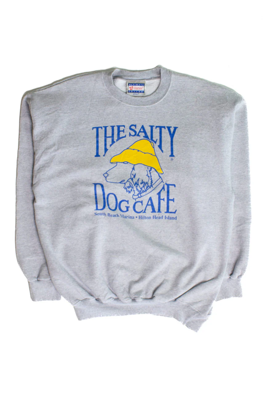 Vintage Salty Dog Cafe Sweatshirt (1990s) 1 - Image 2