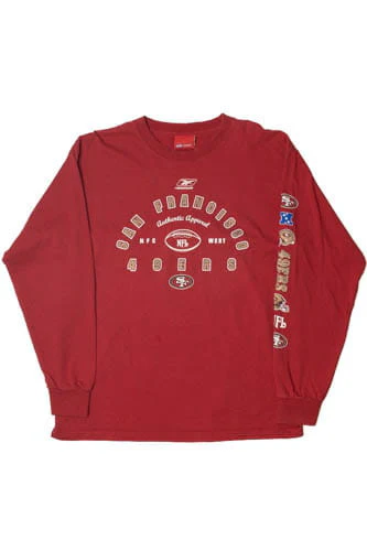 Vintage San Francisco 49ers NFL Long Sleeve T-Shirt (2000s) - Image 2