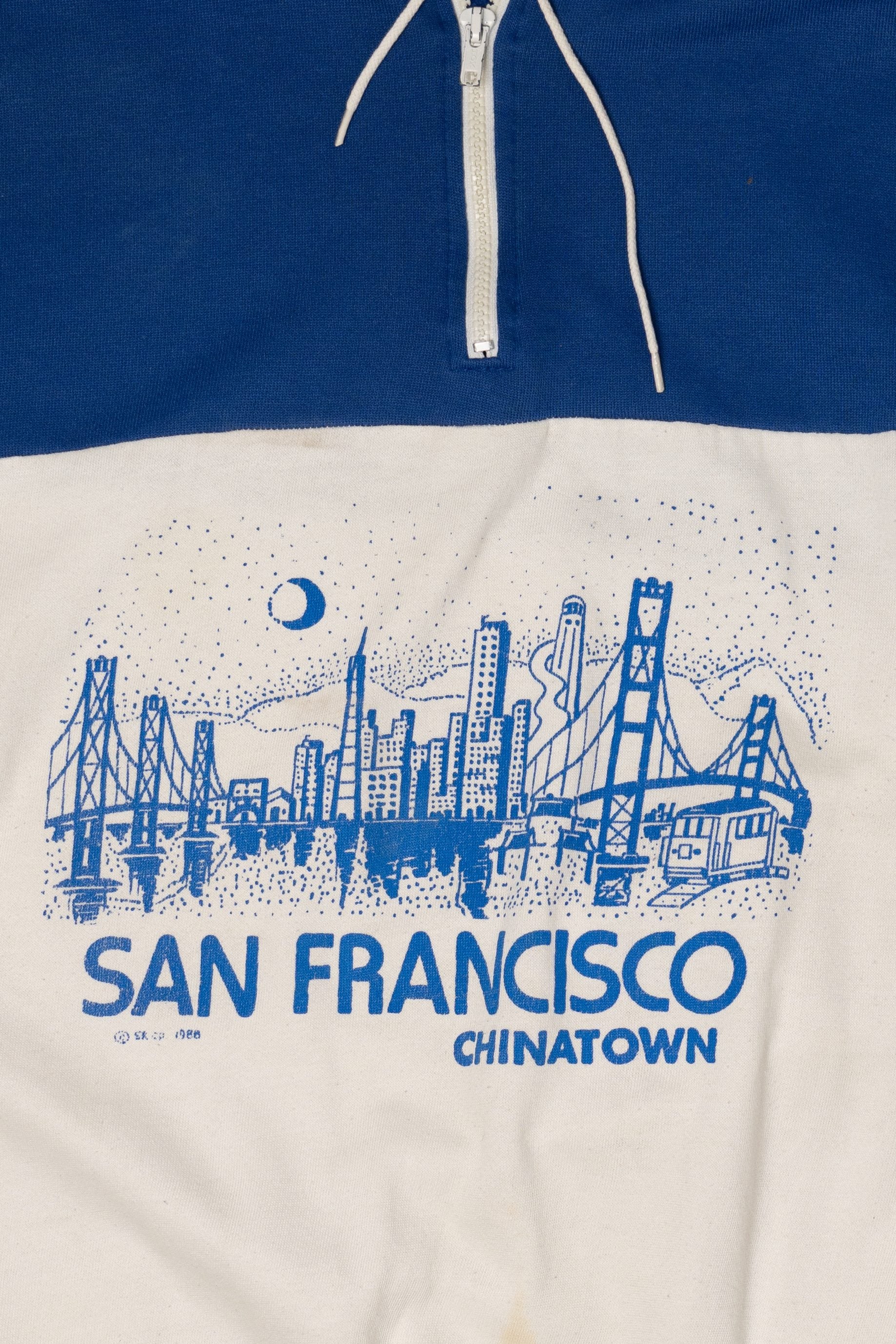 Vintage San Francisco Chinatown Sweatshirt (1980s) - Image 2