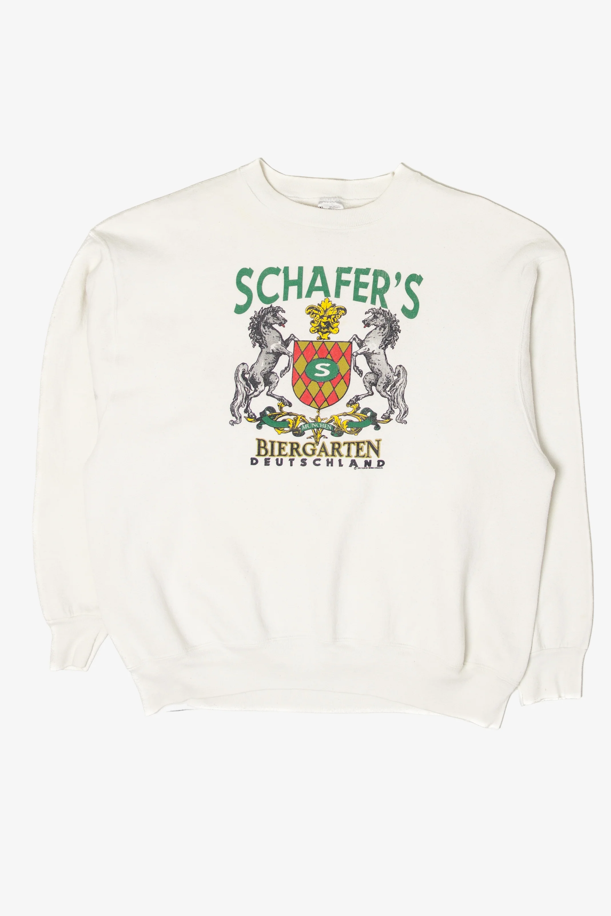 Vintage Schafer's Biergarten Deutschland Sweatshirt (1990s)