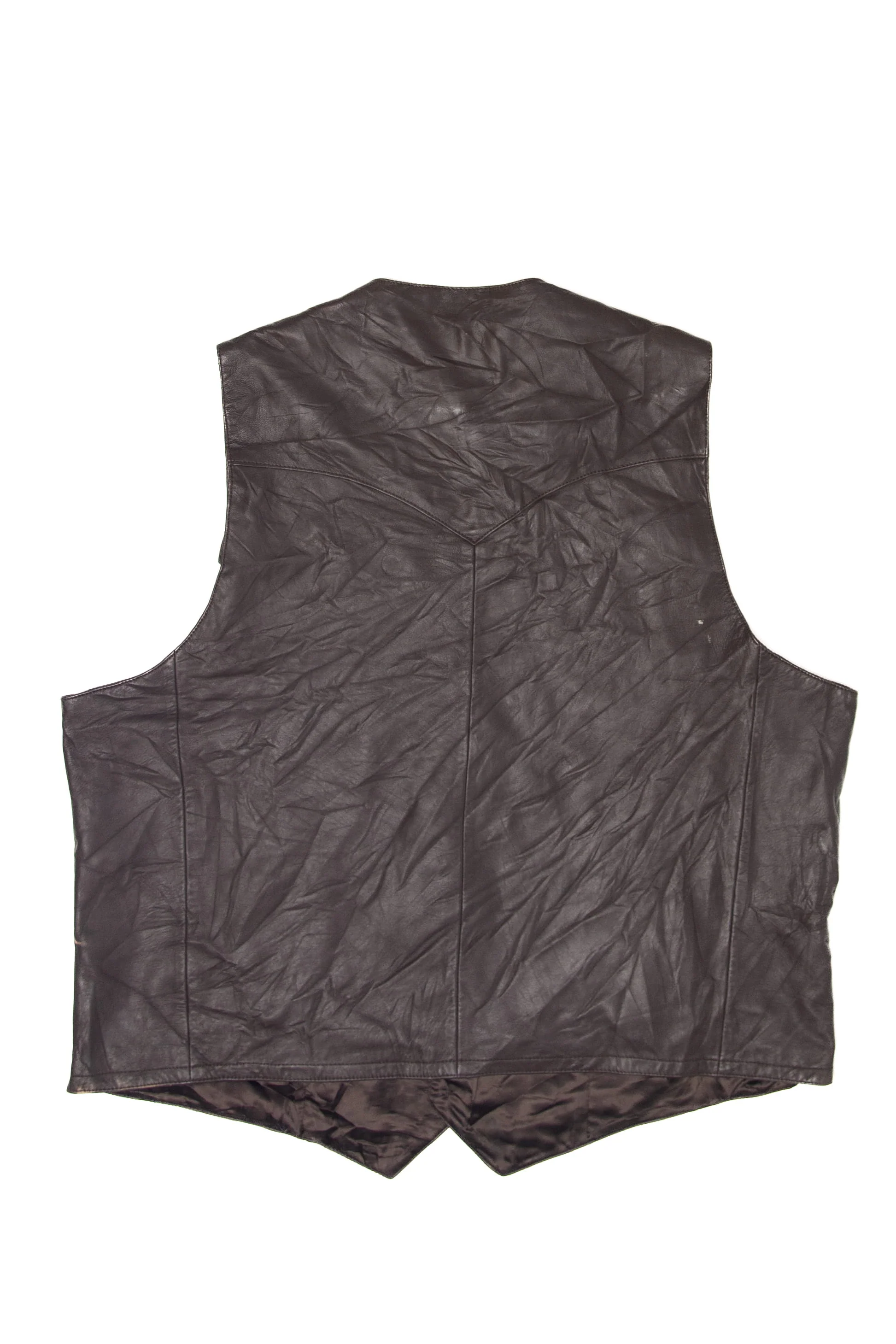 Vintage Scully Leather Vest (1990s) - Image 3