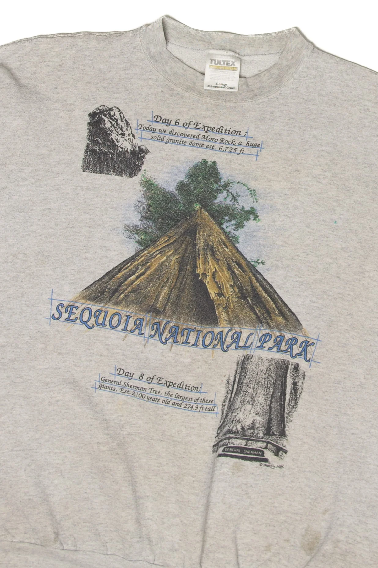 Vintage Sequoia National Park Sweatshirt - Image 2