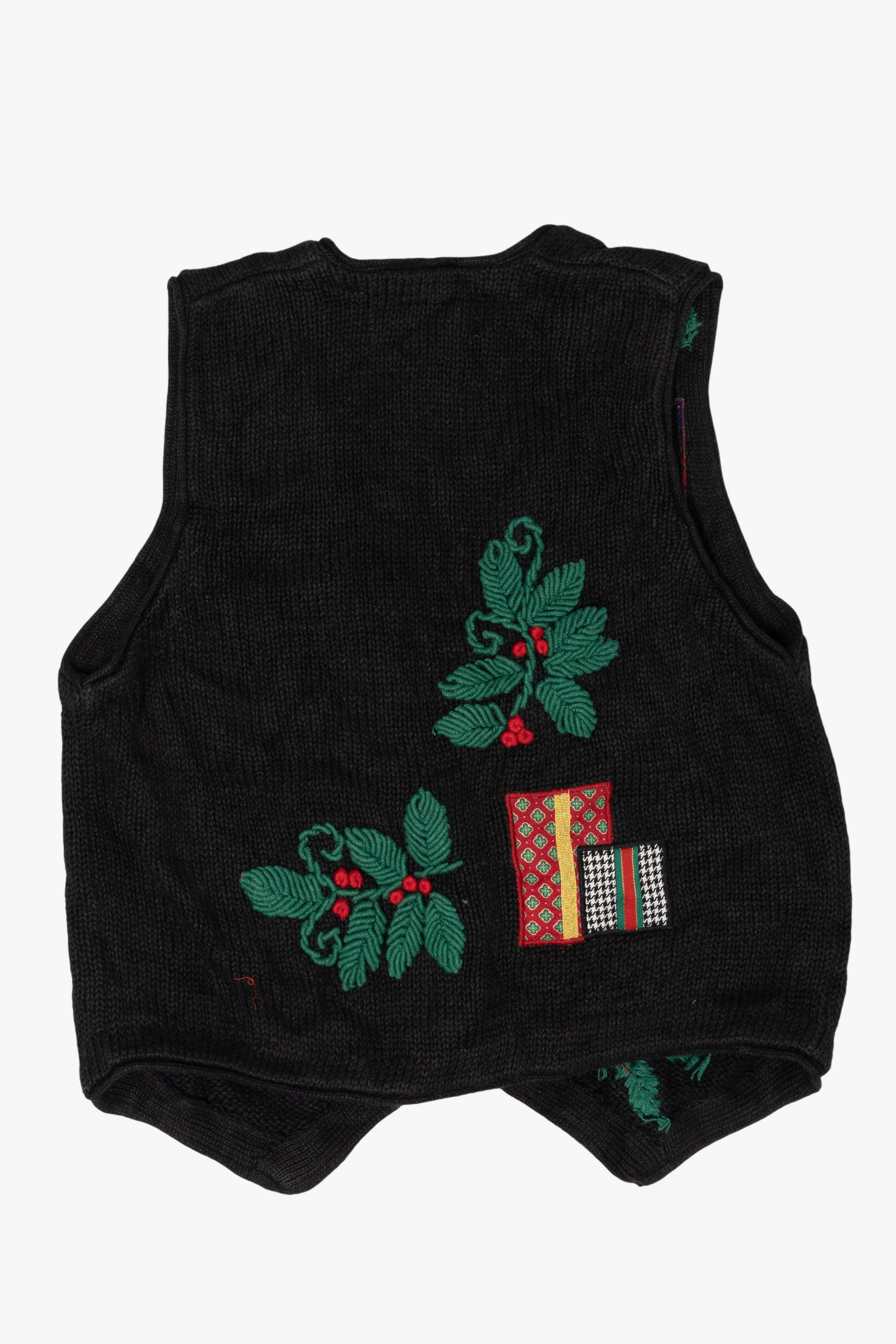 Vintage Sharon Young Ugly Christmas Vest (1990s) - Image 2