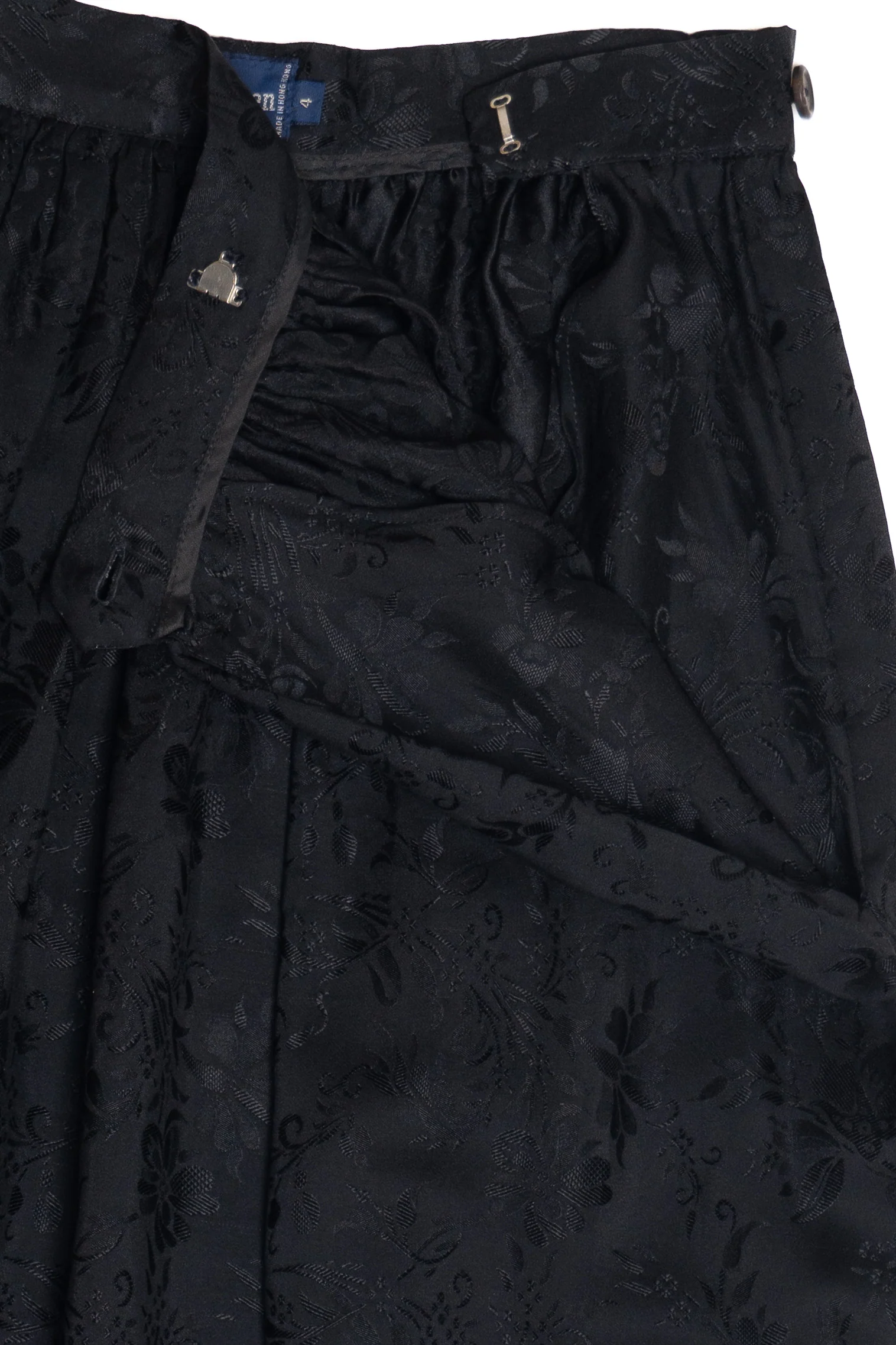 Vintage Silk Ralph Lauren Paisley Boho Maxi Skirt (2000s) - Image 6