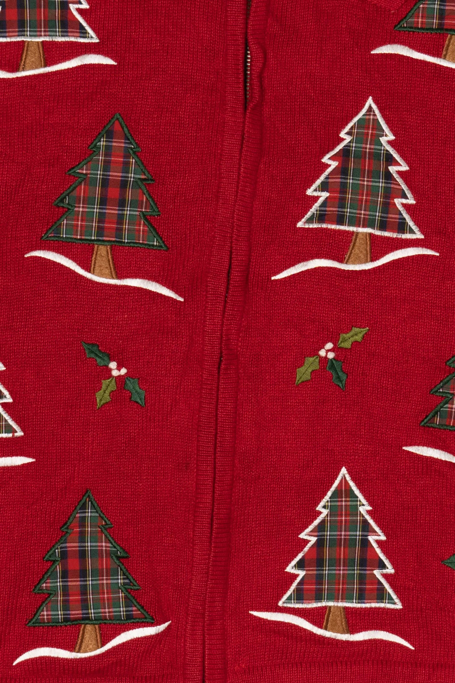 Vintage Southern Lady Trees Ugly Christmas Vest (2000s) - Image 3