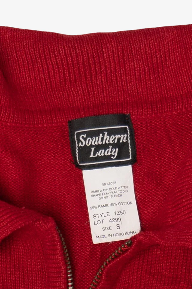 Vintage Southern Lady Trees Ugly Christmas Vest (2000s) - Image 4