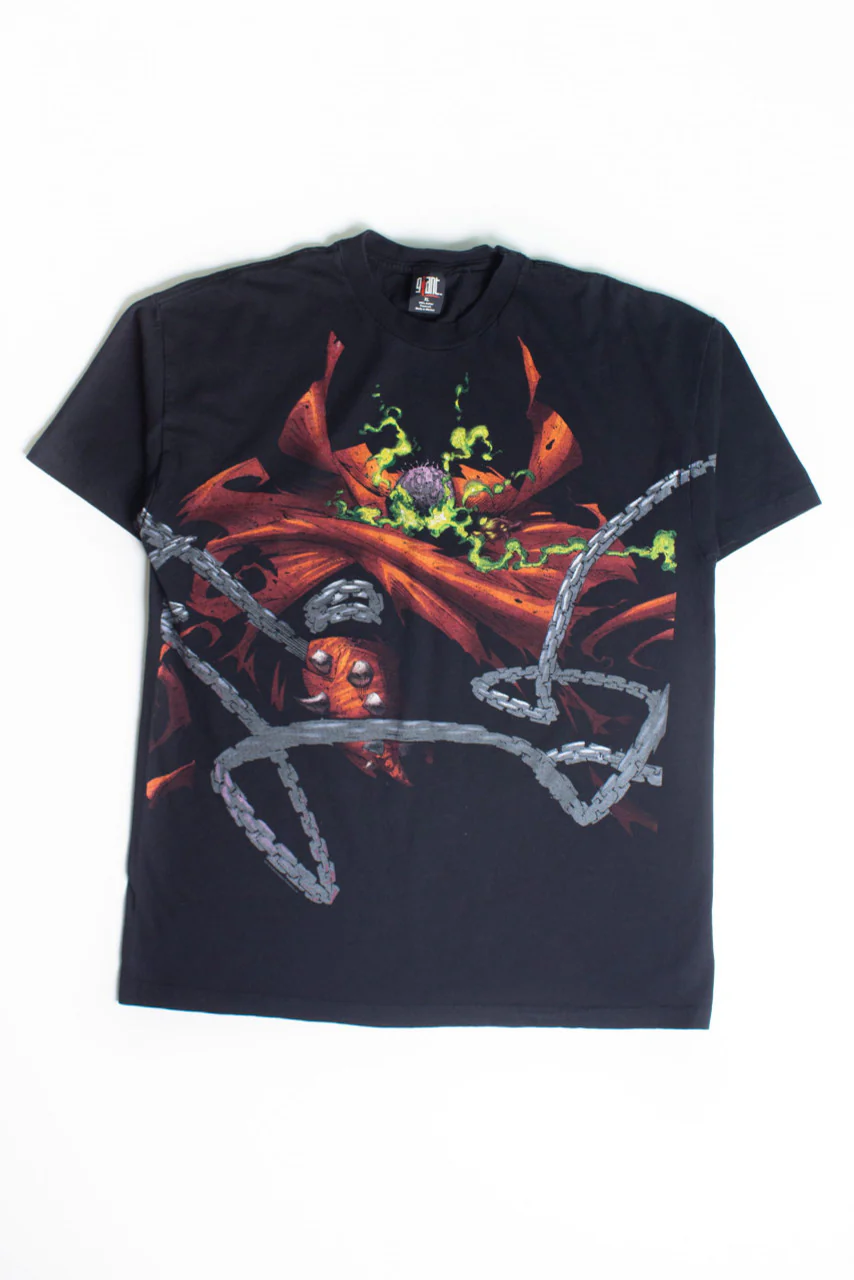 Vintage Spawn Chains T-Shirt (1997) - Image 4