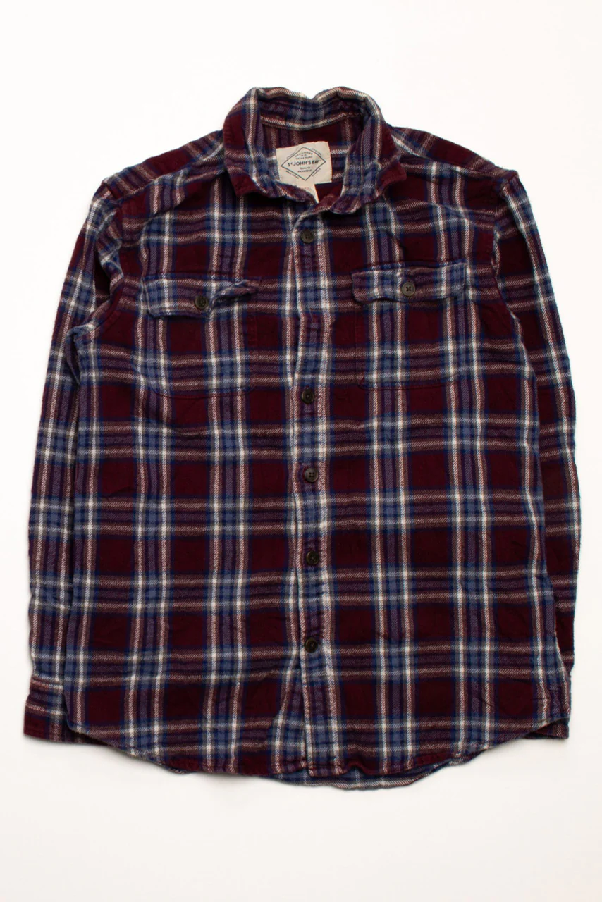 Vintage St. John's Bay Flannel Shirt (2010s) 1 - Image 2