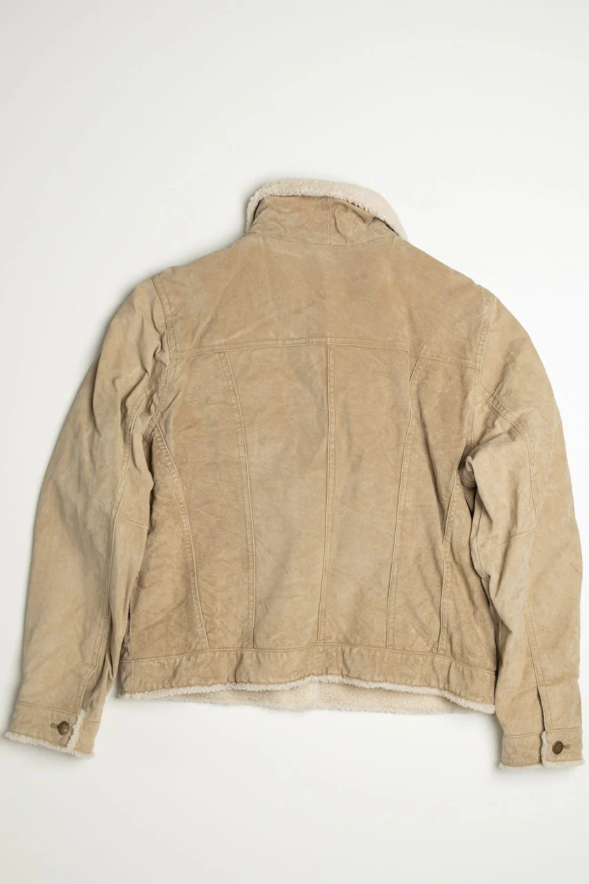 Vintage St. John's Bay Winter Leather Coat - Image 3