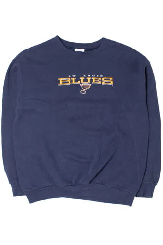 Vintage St. Louis Blues NHL Sweatshirt - Image 2