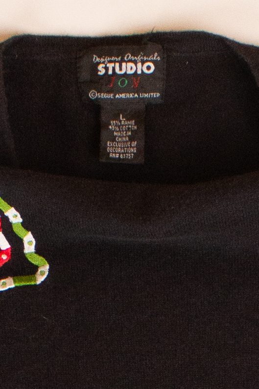 Vintage Studio Joy Trees Ugly Christmas Sweater (2000s) - Image 3