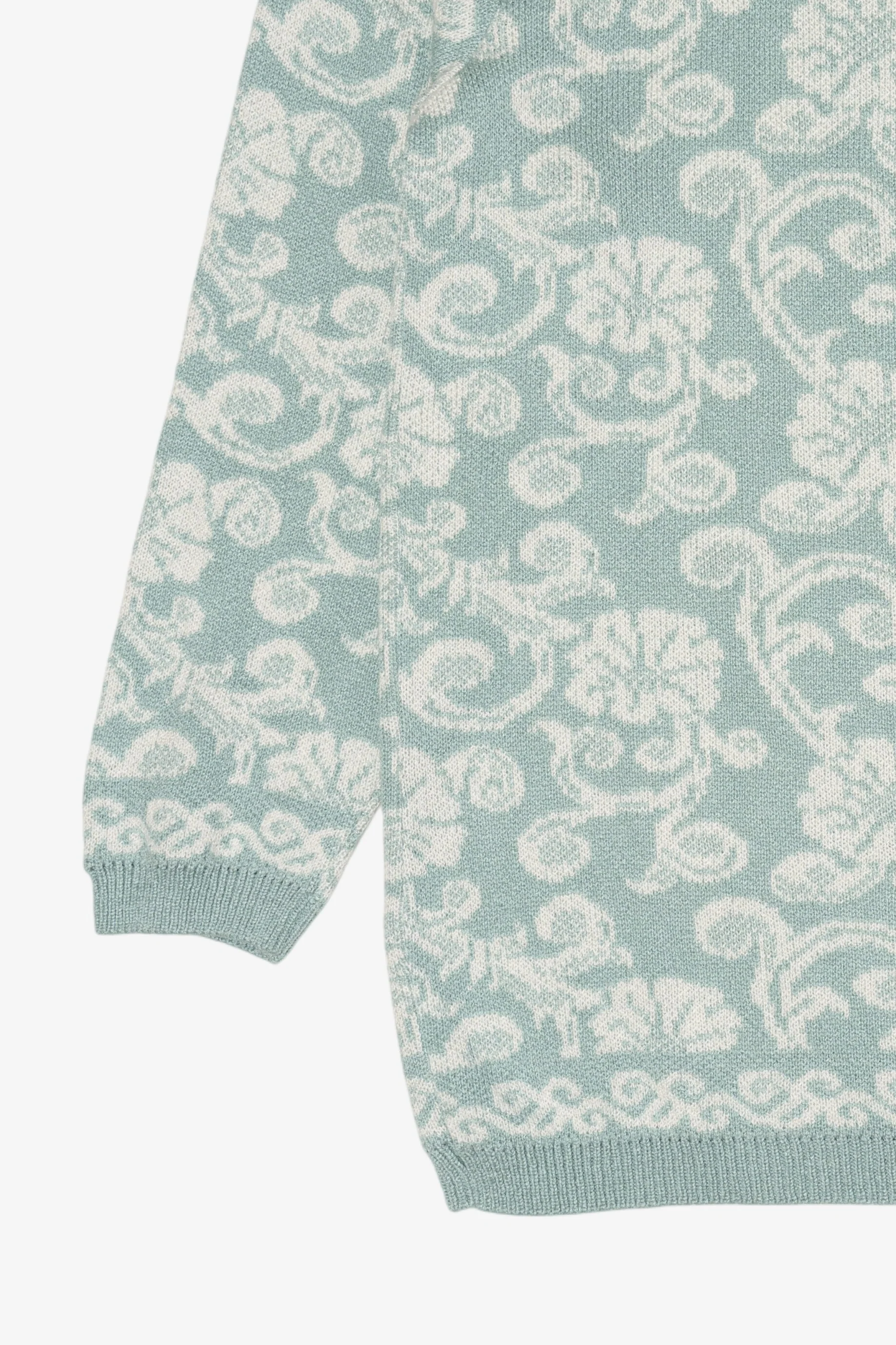 Vintage Teal Alfred Dunner Sweater (1990s) - Image 8